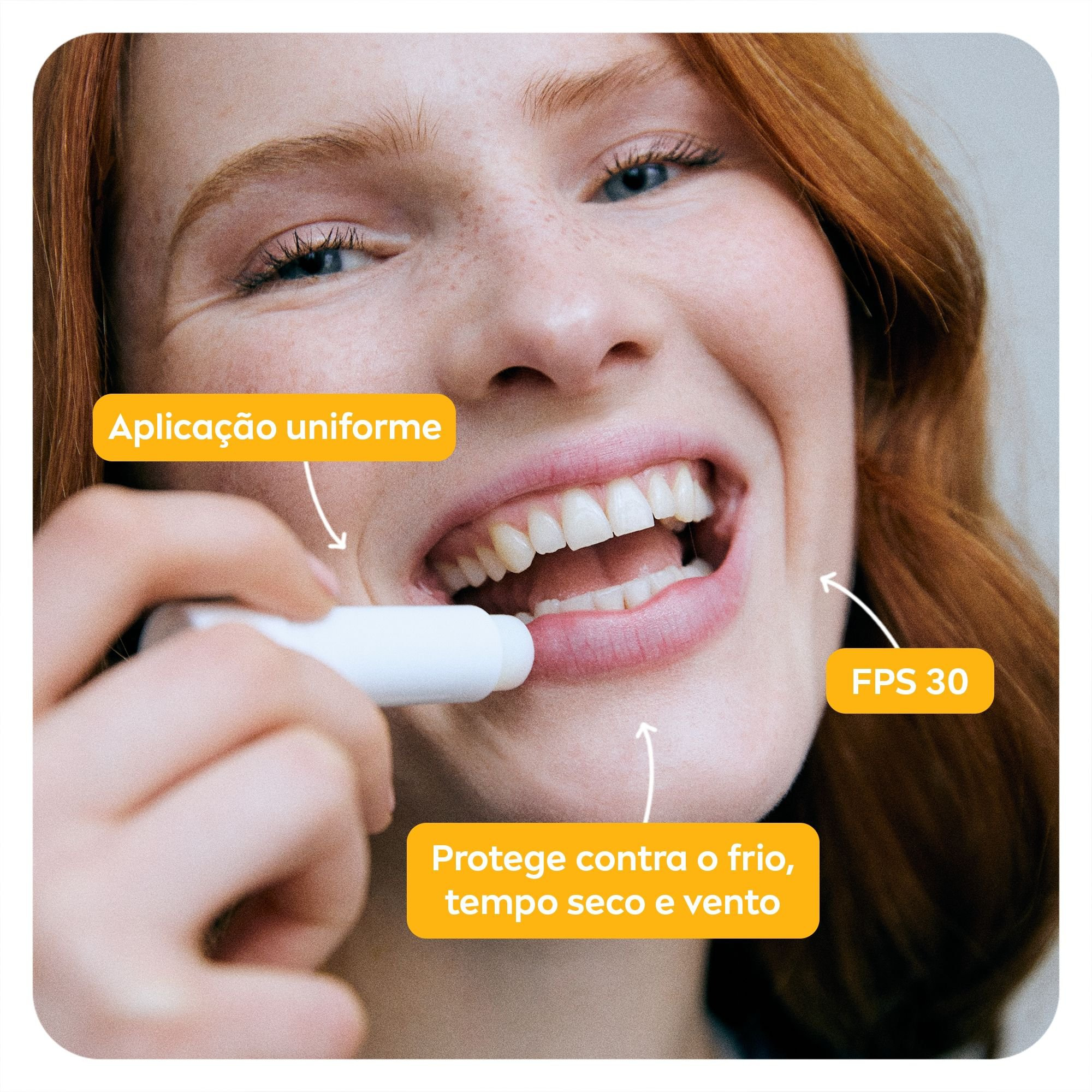 Protetor Labial Nivea Sun Protect Hidratante FPS30 4,8g — imagem 3 | Farmácia Resyla