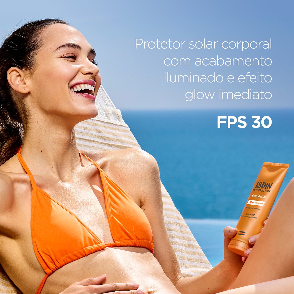 Protetor Solar Corporal Isdin Fotoprotector Body Glow Fps30 200ml — imagem 2 | Farmácia Resyla