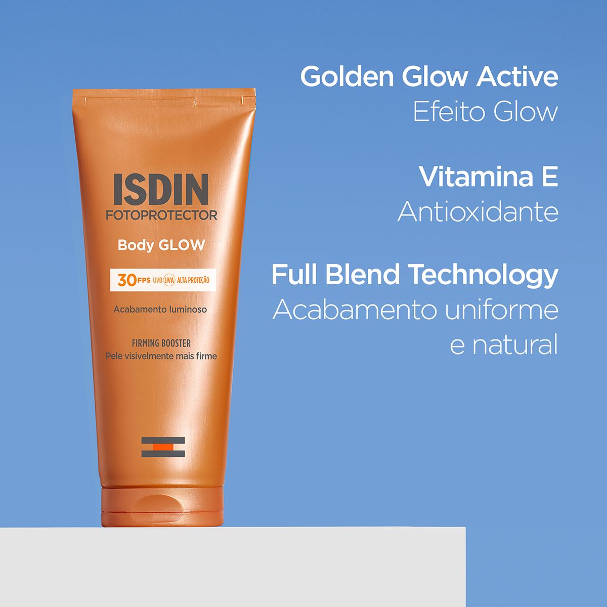 Protetor Solar Corporal Isdin Fotoprotector Body Glow Fps30 200ml — imagem 3 | Farmácia Resyla