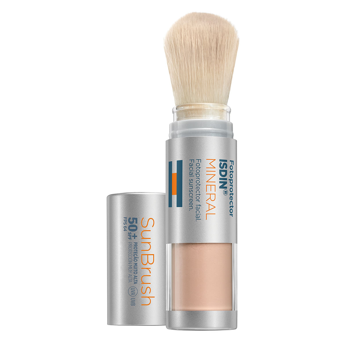 Protetor Solar Em Pó Isdin Sun Brush Mineral Fps 50+ - 4g — imagem 2 | Farmácia Resyla