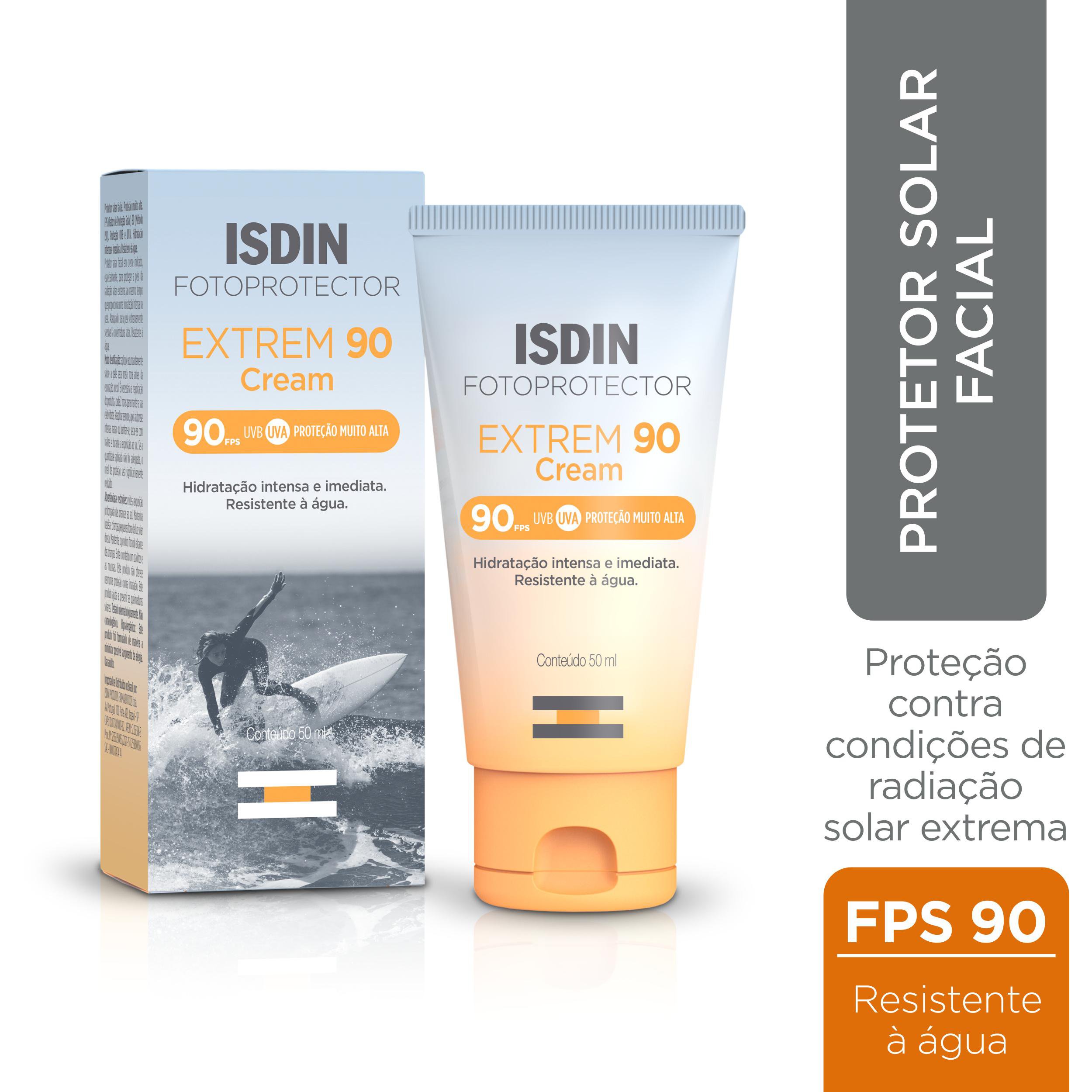 Protetor Solar Facial ISDIN Extrem 90 Cream FPS90 50ml — Isdin | Farmácia Resyla