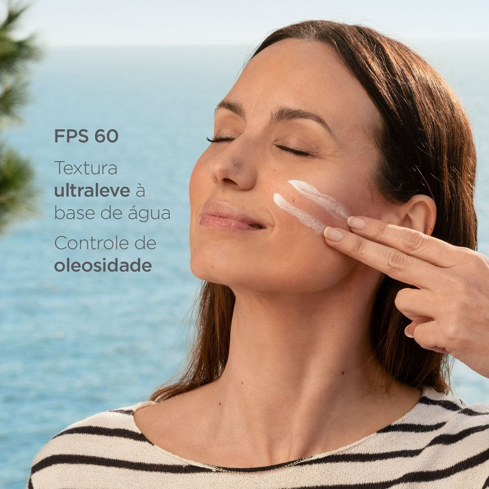 Protetor Solar Facial ISDIN Fusion Water FPS60 Sem Cor 30ml — imagem 3 | Farmácia Resyla