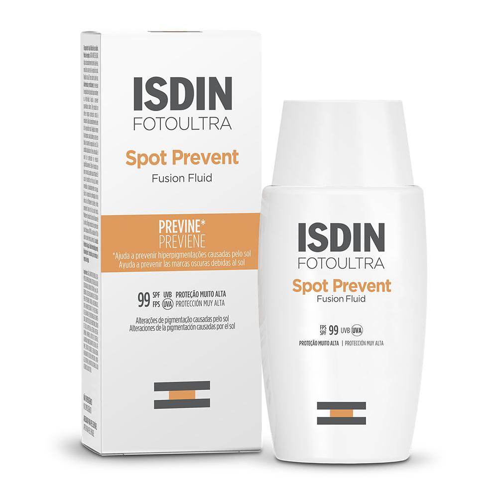 Protetor Solar Facial ISDIN Spot Prevent FPS99 Fusion Fluid 50ml — Isdin | Farmácia Resyla