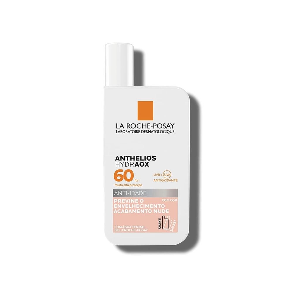 Protetor Solar Facial La Roche-Posay Anthelios Hydraox FPS60 Anti-idade Com Cor 50g — La Roche-Posay | Farmácia Resyla