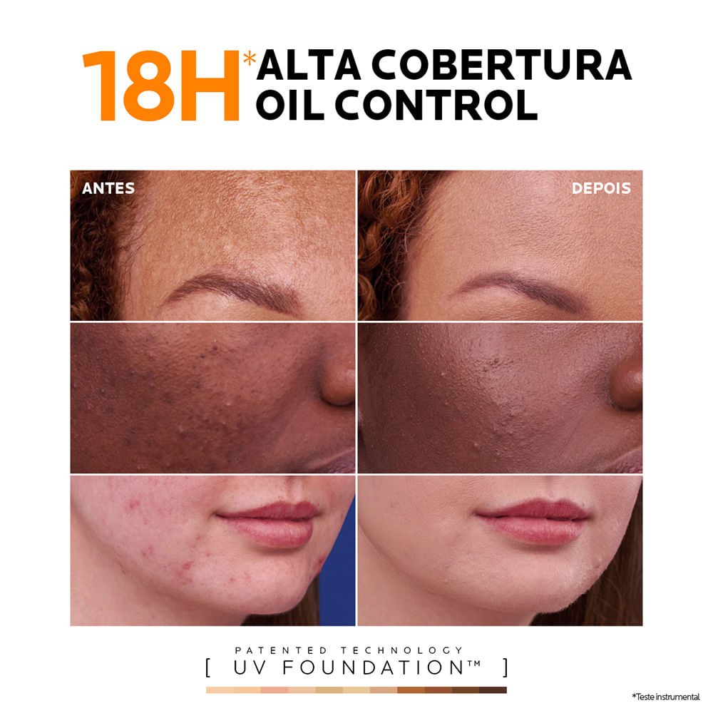 Protetor Solar Facial La Roche-Posay Anthelios Ultra Cover+ Fps85 Cor 6.0 30g — imagem 3 | Farmácia Resyla
