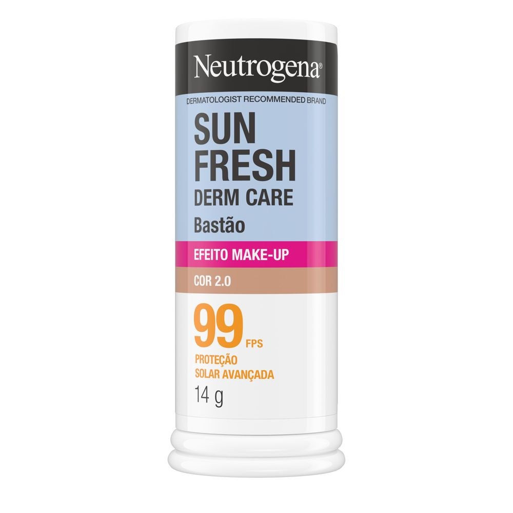 Protetor Solar Facial Neutrogena Sun Fresh Derm Care Fps 99 Cor 2.0 14g — imagem 3 | Farmácia Resyla