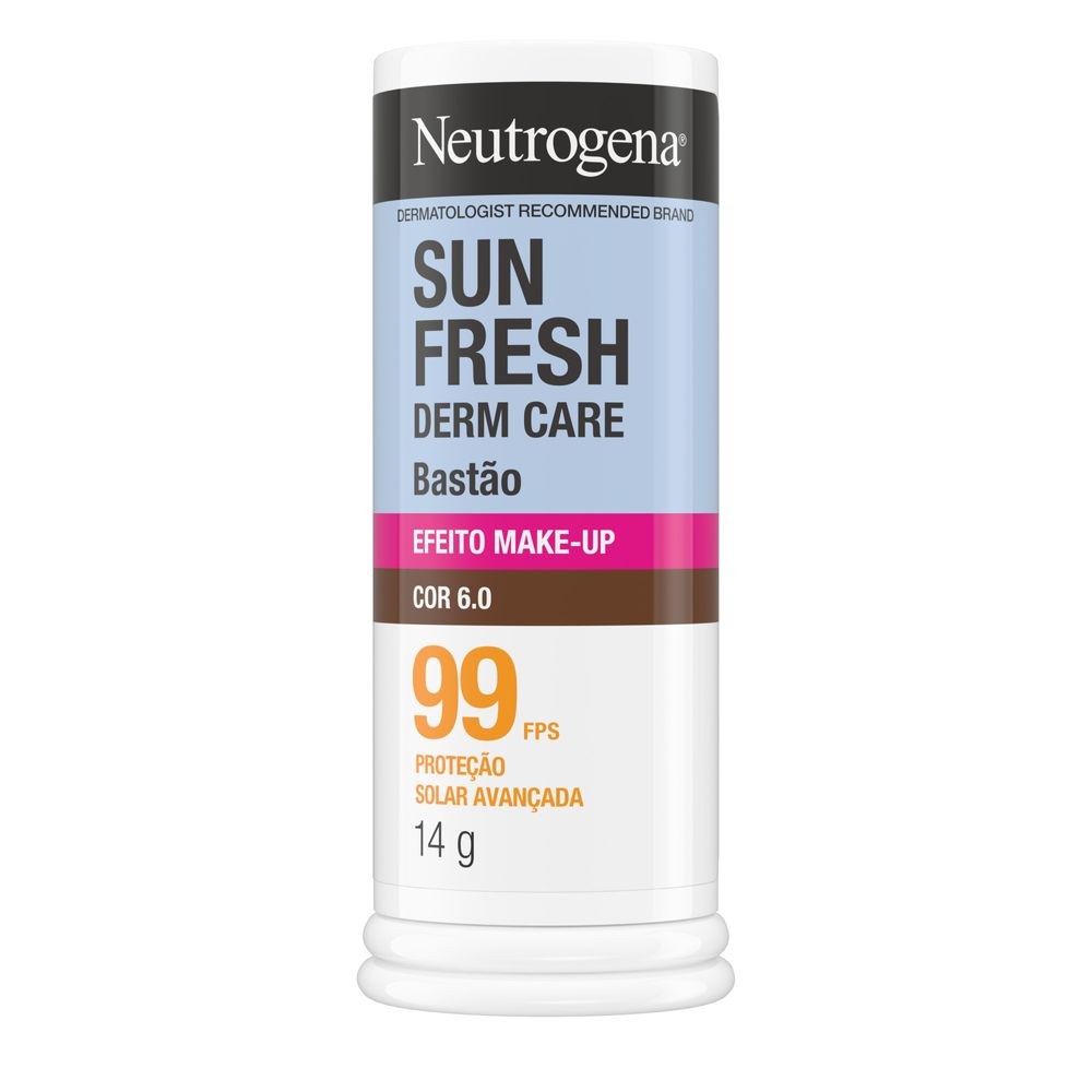 Protetor Solar Facial Neutrogena Sun Fresh Derm Care Stick 99fps Cor 6.0 14g — imagem 3 | Farmácia Resyla