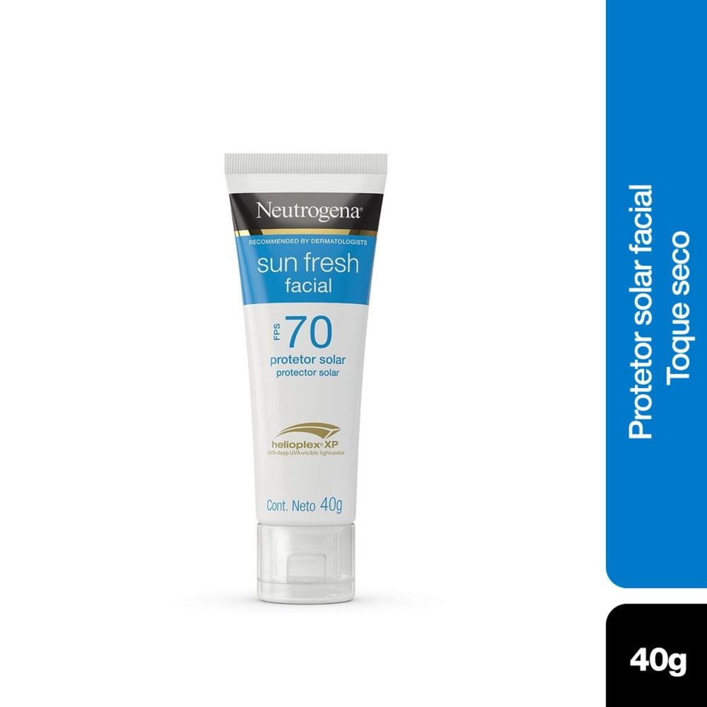 Protetor Solar Facial Neutrogena Sun Fresh FPS70 40g — Neutrogena | Farmácia Resyla