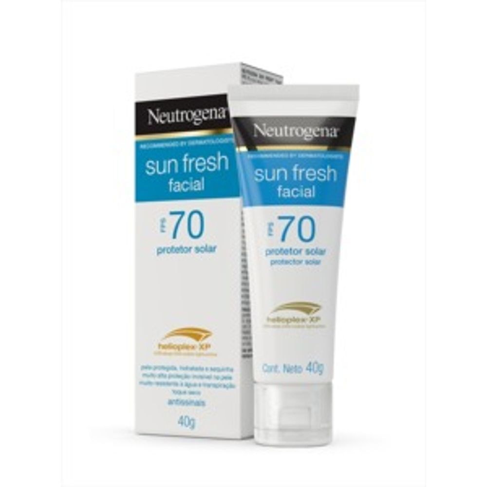Protetor Solar Facial Neutrogena Sun Fresh FPS70 40g — imagem 2 | Farmácia Resyla