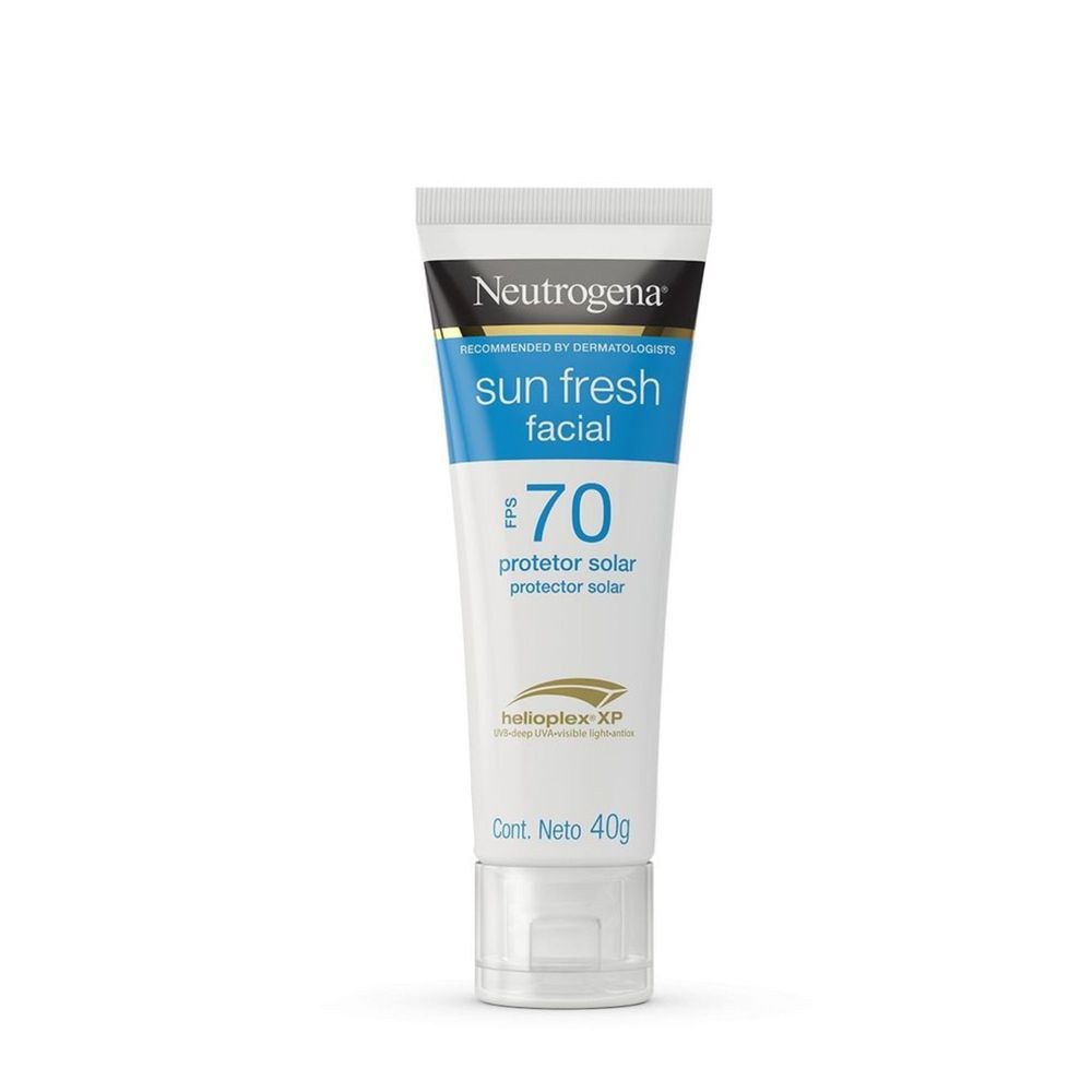 Protetor Solar Facial Neutrogena Sun Fresh FPS70 40g — imagem 3 | Farmácia Resyla