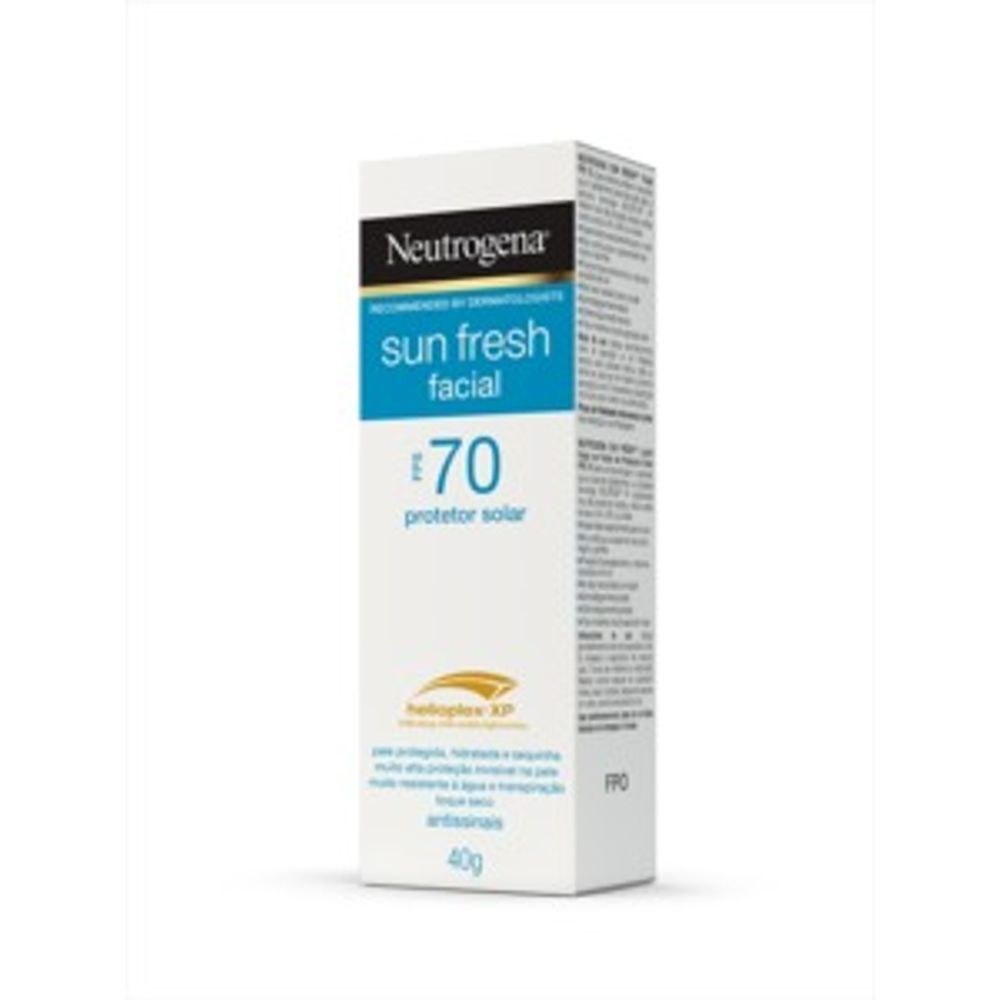 Protetor Solar Facial Neutrogena Sun Fresh FPS70 40g — imagem 4 | Farmácia Resyla