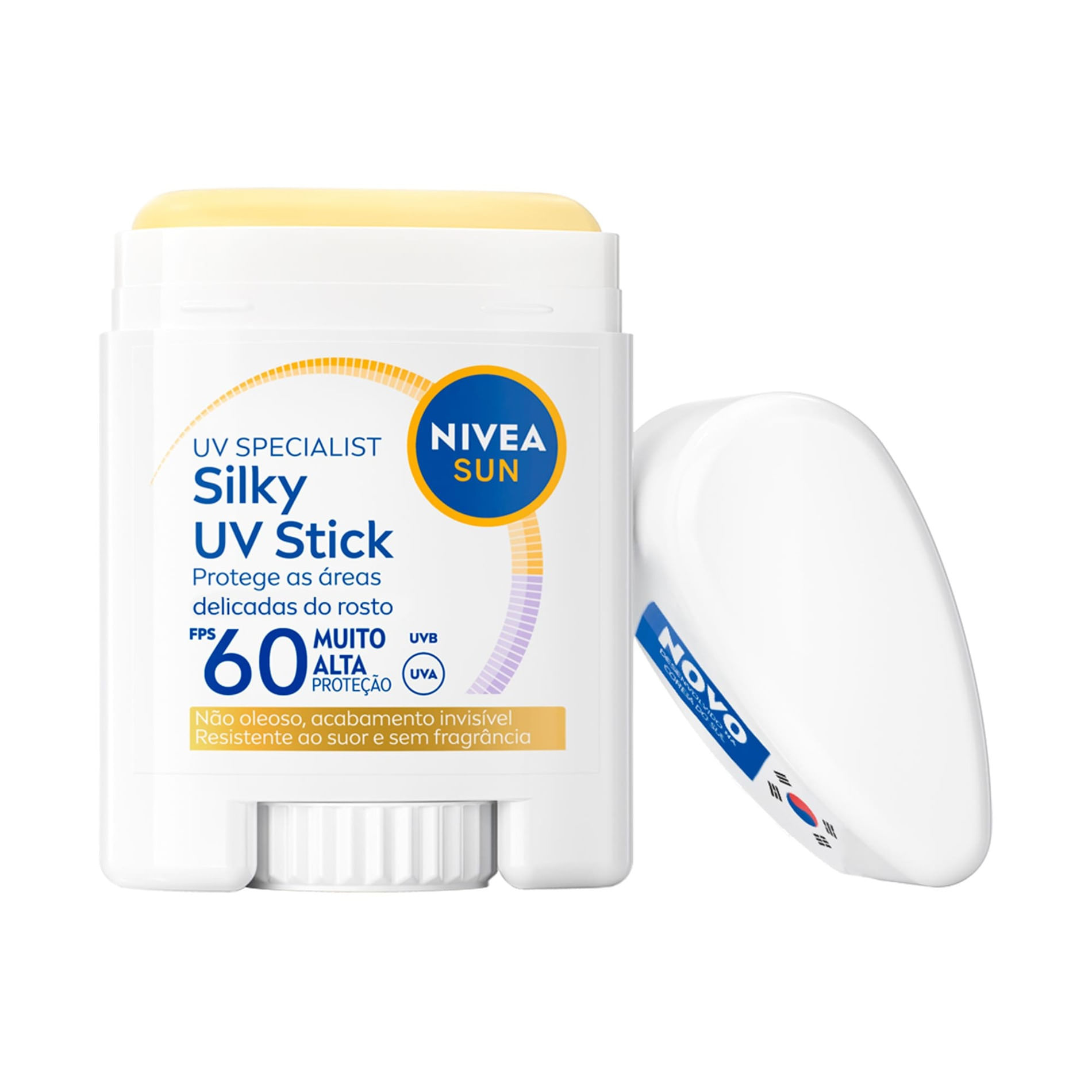 Protetor Solar Facial Nivea Sun Uv Specialist Silky Stick Fps60 15g — imagem 2 | Farmácia Resyla