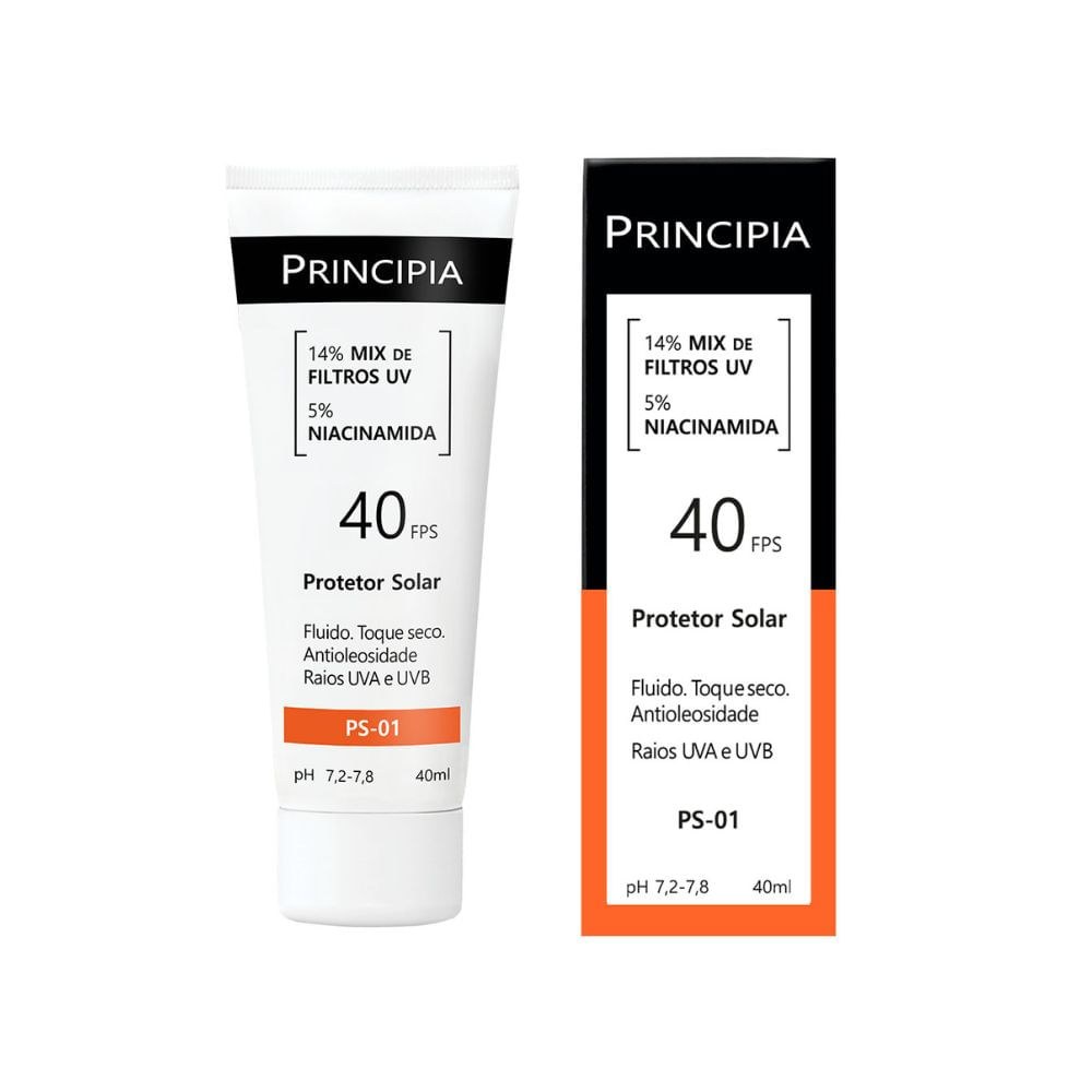 Protetor Solar Facial Principia Fps40 40ml — Principia | Farmácia Resyla