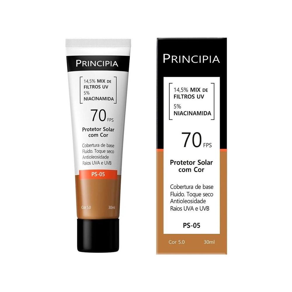 Protetor Solar Facial Principia Ps-05 5.0 Fps70 30ml — Principia | Farmácia Resyla