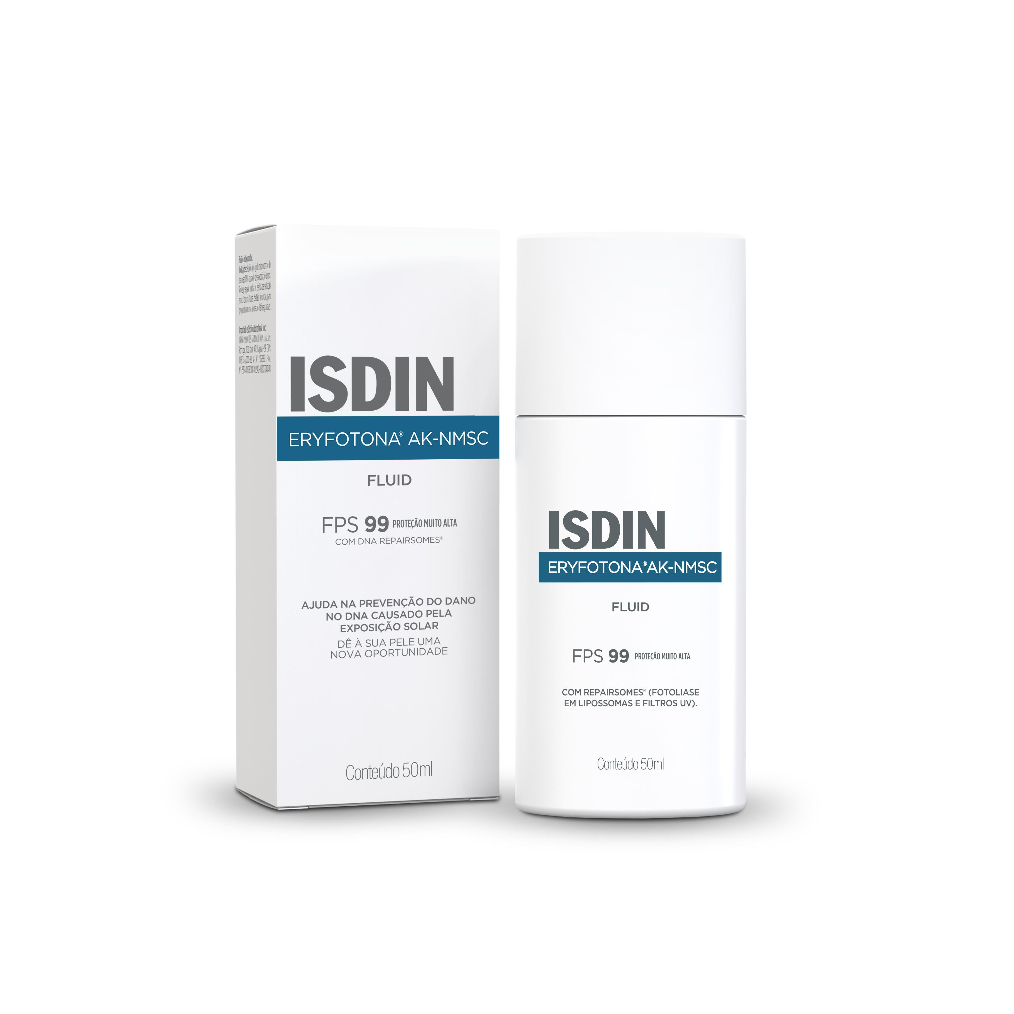 Protetor Solar ISDIN Eryfotona AK-NMSC FPS99 Fluid 50ml — Isdin | Farmácia Resyla