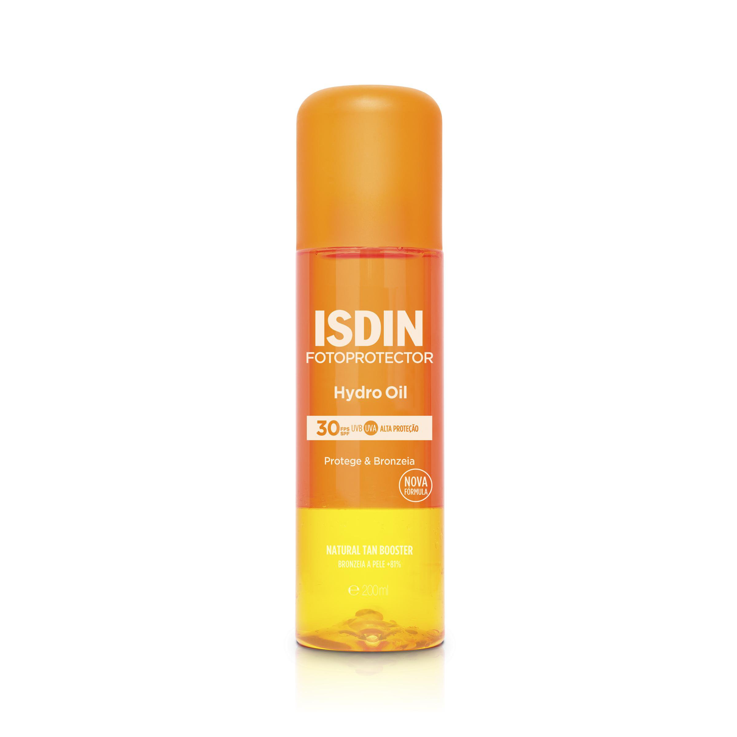 Protetor Solar ISDIN HydroOil FPS30 Bifásico 200ml — Isdin | Farmácia Resyla