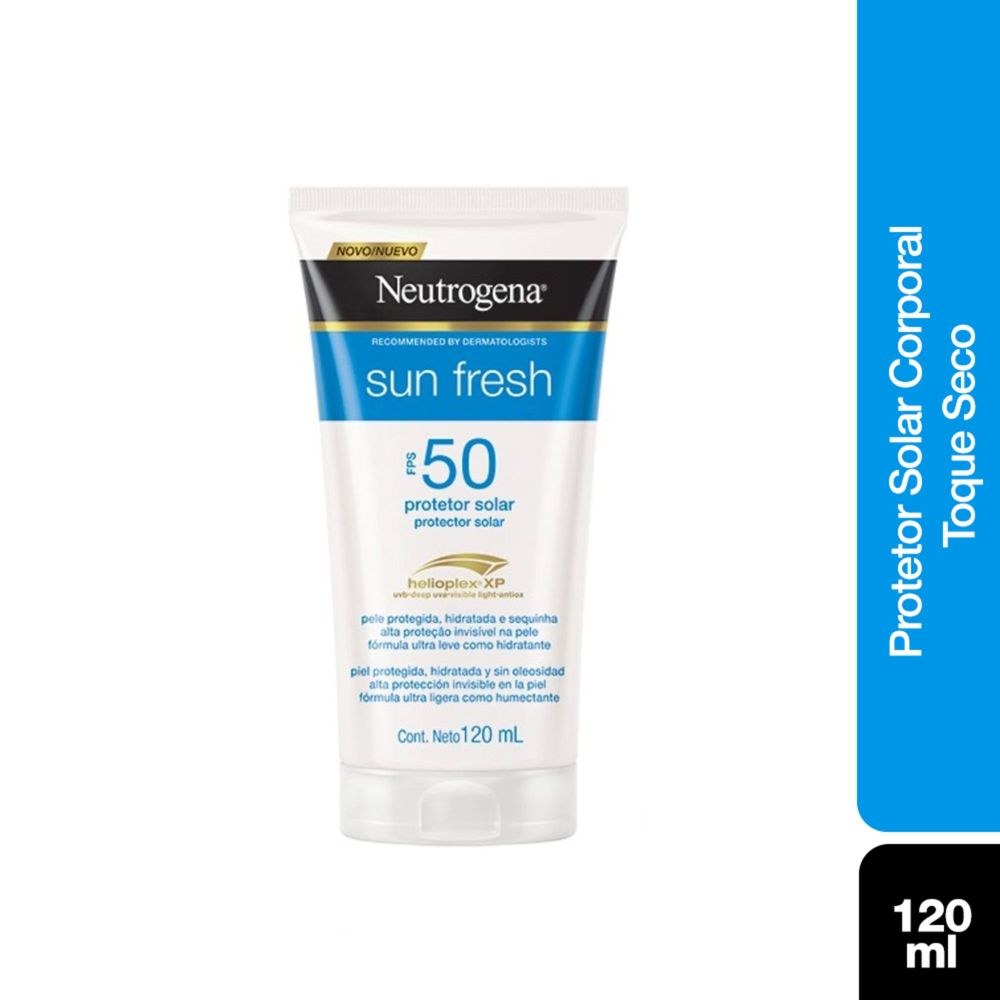 Protetor Solar Neutrogena Sun Fresh FPS50 120ml — Neutrogena | Farmácia Resyla