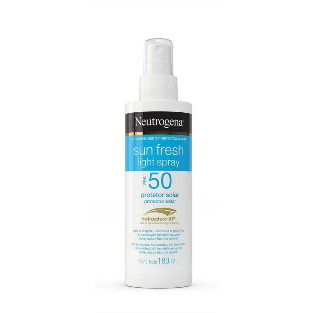 Protetor Solar Neutrogena Sun Fresh FPS50 Light Spray 180ml — imagem 2 | Farmácia Resyla
