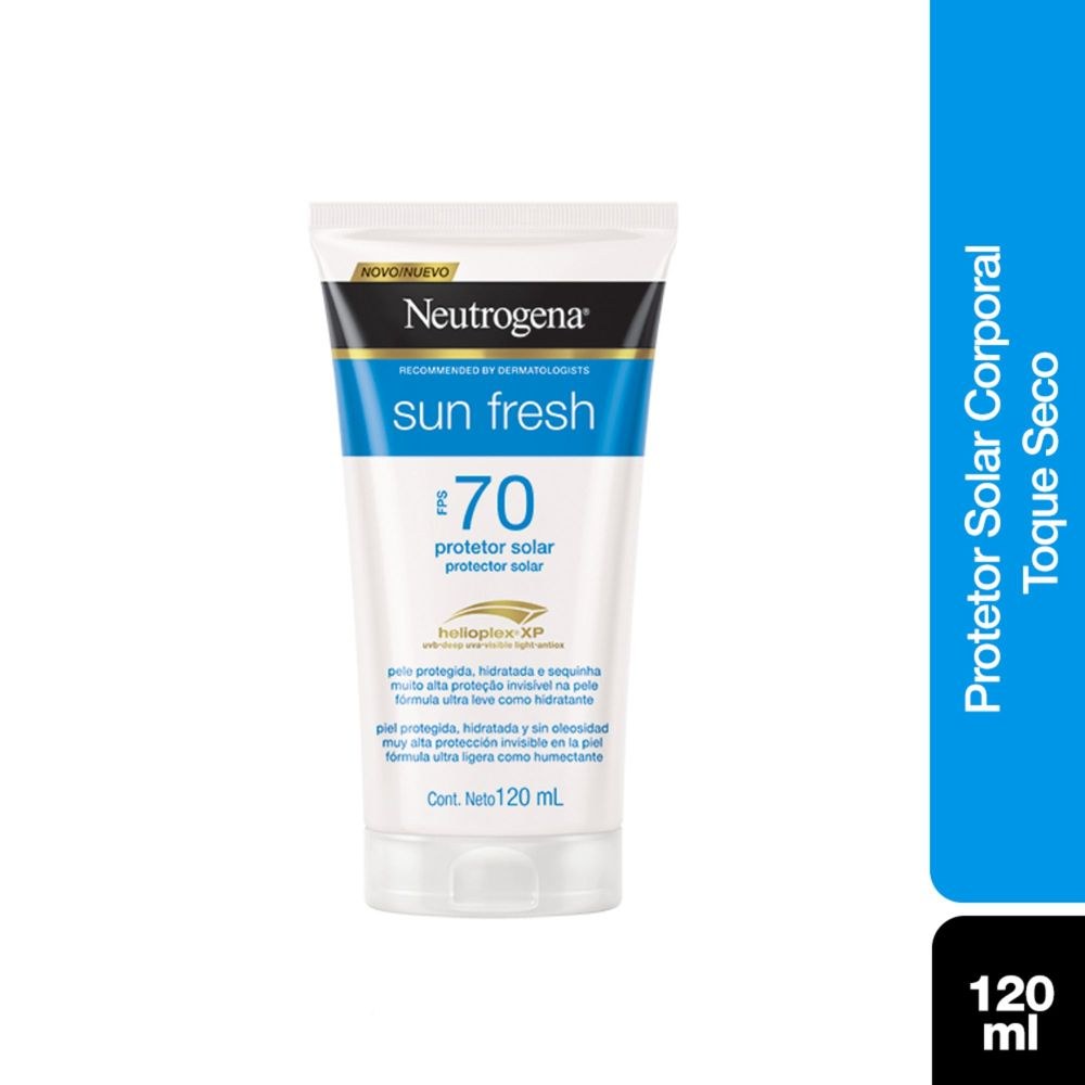 Protetor Solar Neutrogena Sun Fresh FPS70 120ml — Neutrogena | Farmácia Resyla