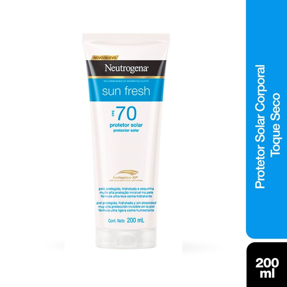 Protetor Solar Neutrogena Sun Fresh FPS70 200ml — Neutrogena | Farmácia Resyla