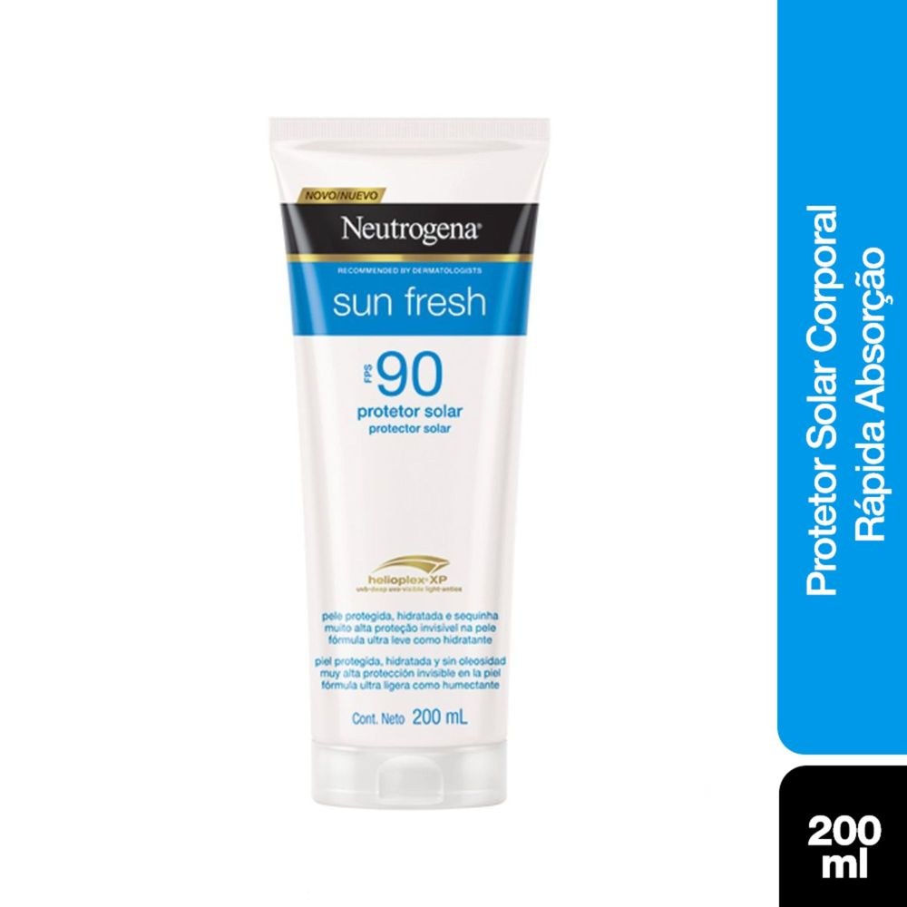 Protetor Solar Neutrogena Sun Fresh FPS90 200ml — Neutrogena | Farmácia Resyla