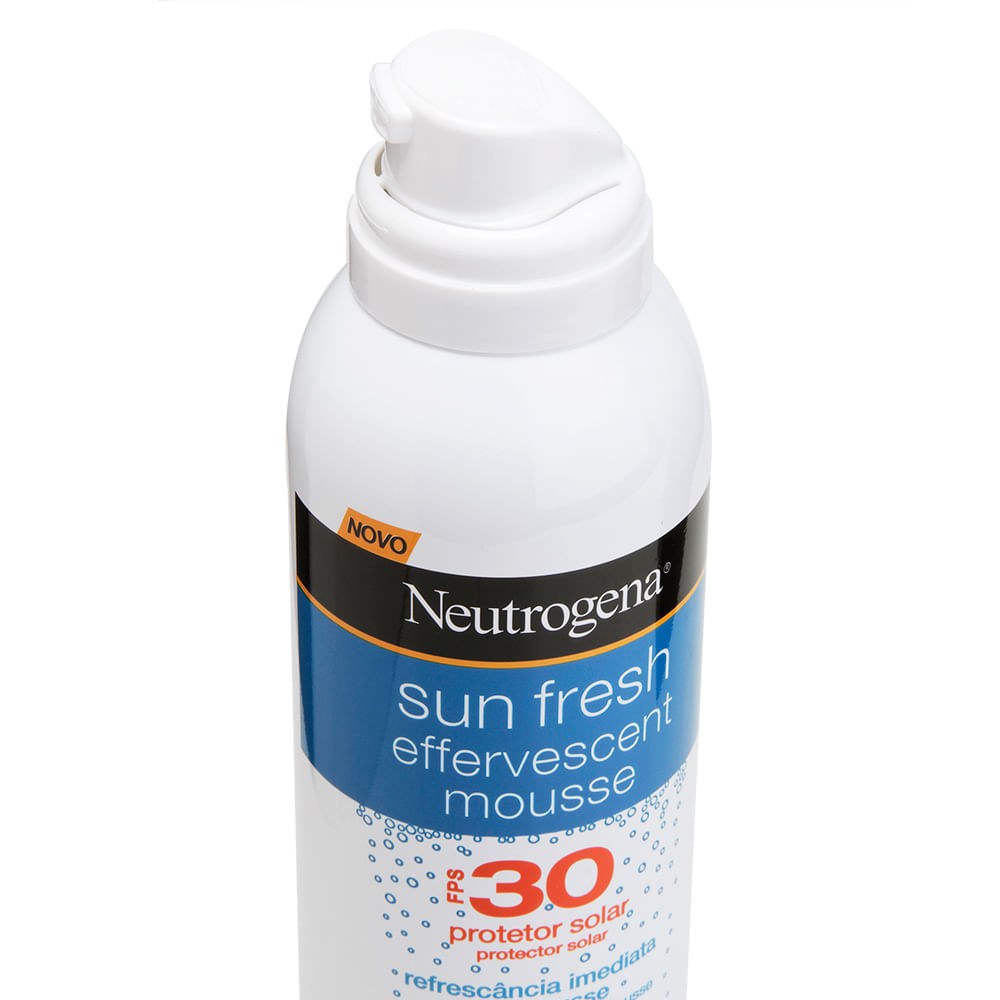 Protetor Solar Neutrogena Sun Fresh Mousse Efervescente Fps 30 200ml — imagem 2 | Farmácia Resyla