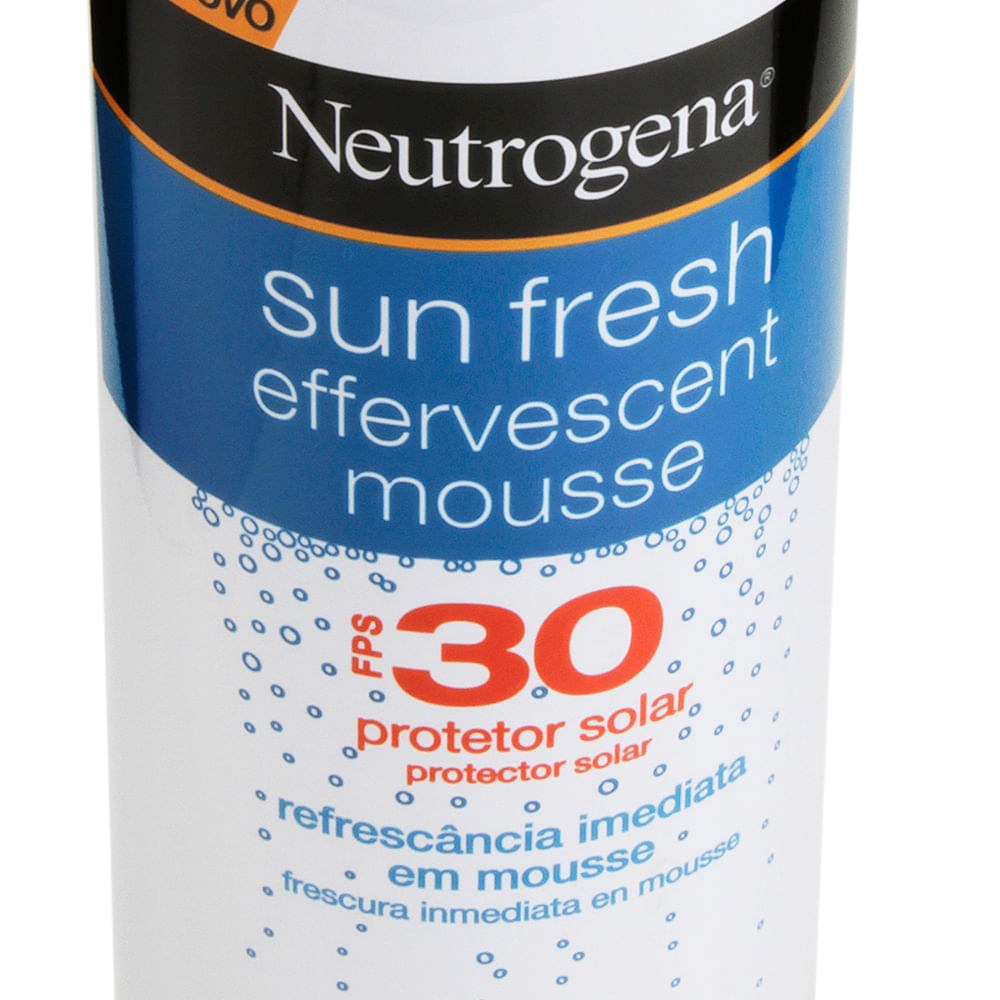 Protetor Solar Neutrogena Sun Fresh Mousse Efervescente Fps 30 200ml — imagem 3 | Farmácia Resyla