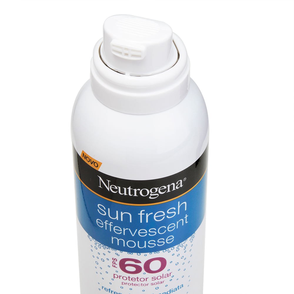 Protetor Solar Neutrogena Sun Fresh Mousse Efervescente Fps 60 200ml — imagem 2 | Farmácia Resyla