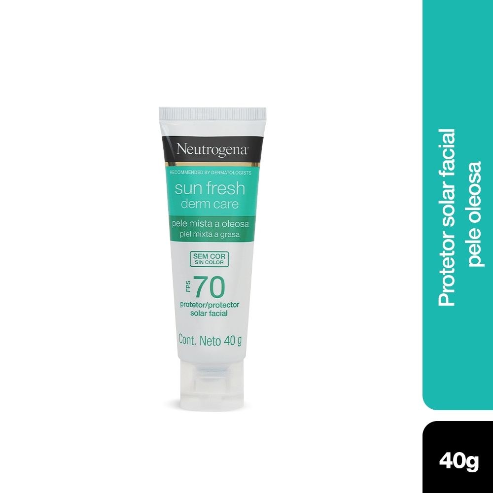 Protetor Solar Neutrogena Sun Fresh Oily Skin Sem Cor Fps70 40g — Neutrogena | Farmácia Resyla
