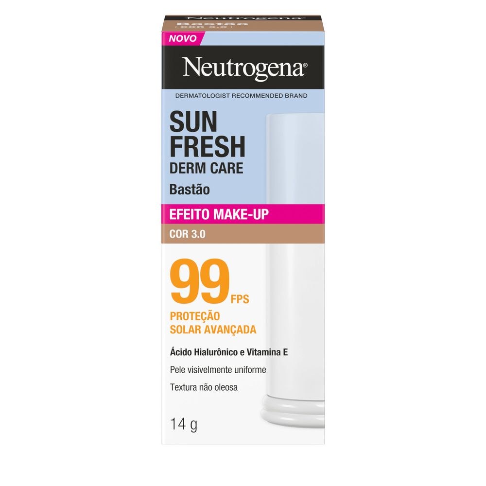 Protetor Solar Neutrogena Sun Fresh Stick Fps99 Cor 3.0 14g — imagem 2 | Farmácia Resyla