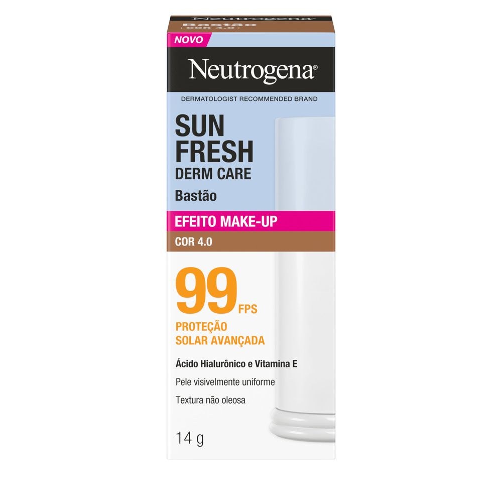 Protetor Solar Neutrogena Sun Fresh Stick Fps99 Cor 4.0 14g — imagem 2 | Farmácia Resyla