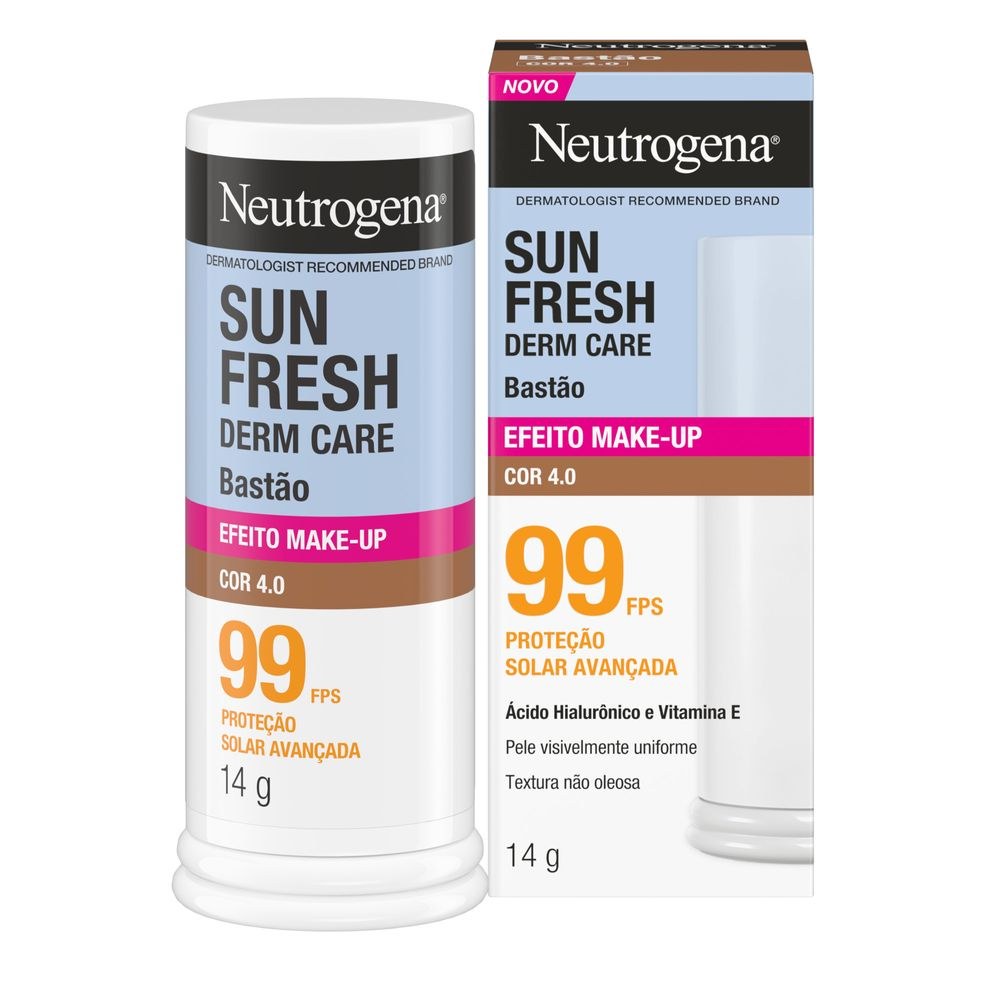 Protetor Solar Neutrogena Sun Fresh Stick Fps99 Cor 4.0 14g — imagem 4 | Farmácia Resyla