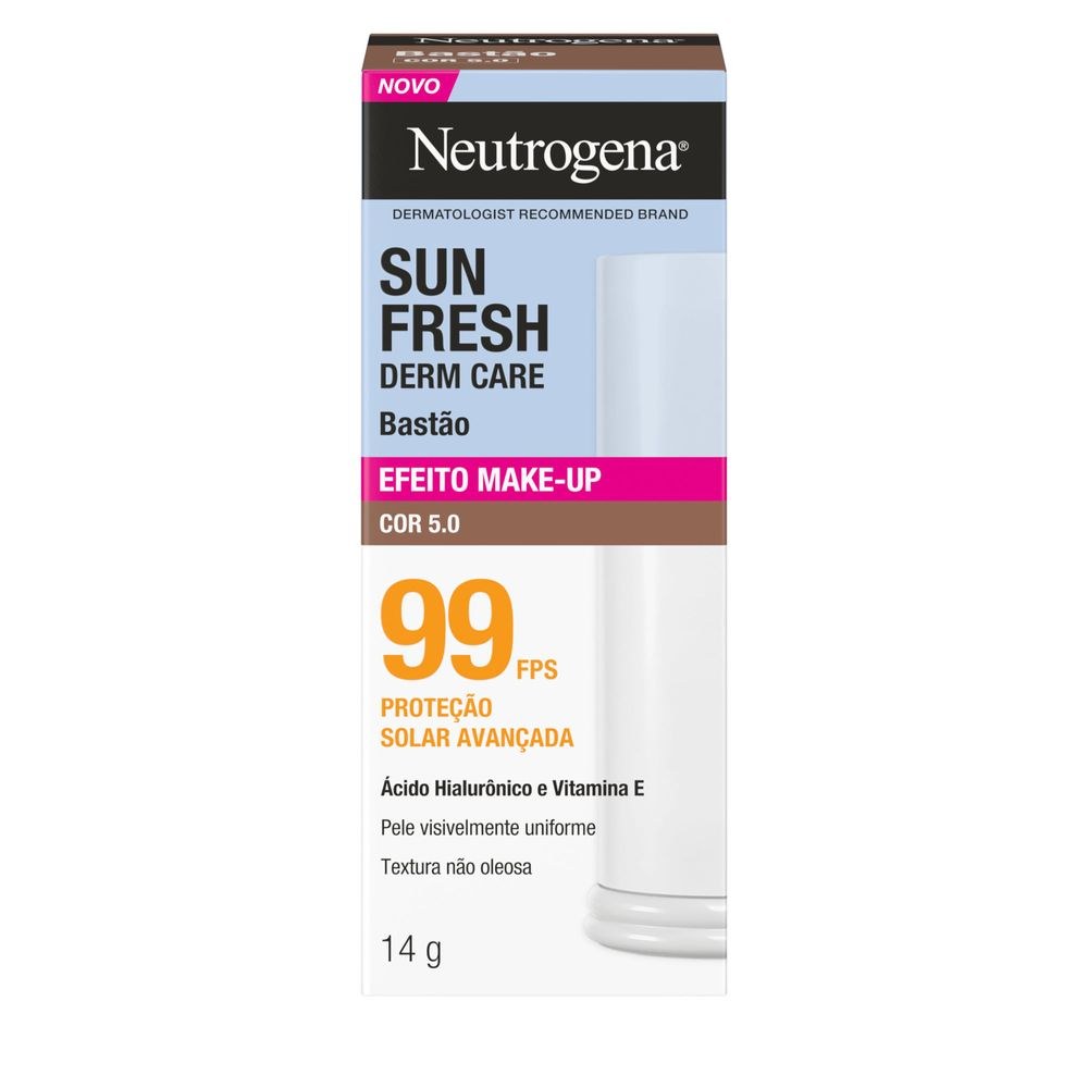 Protetor Solar Neutrogena Sun Fresh Stick Fps99 Cor 5.0 14g — imagem 2 | Farmácia Resyla