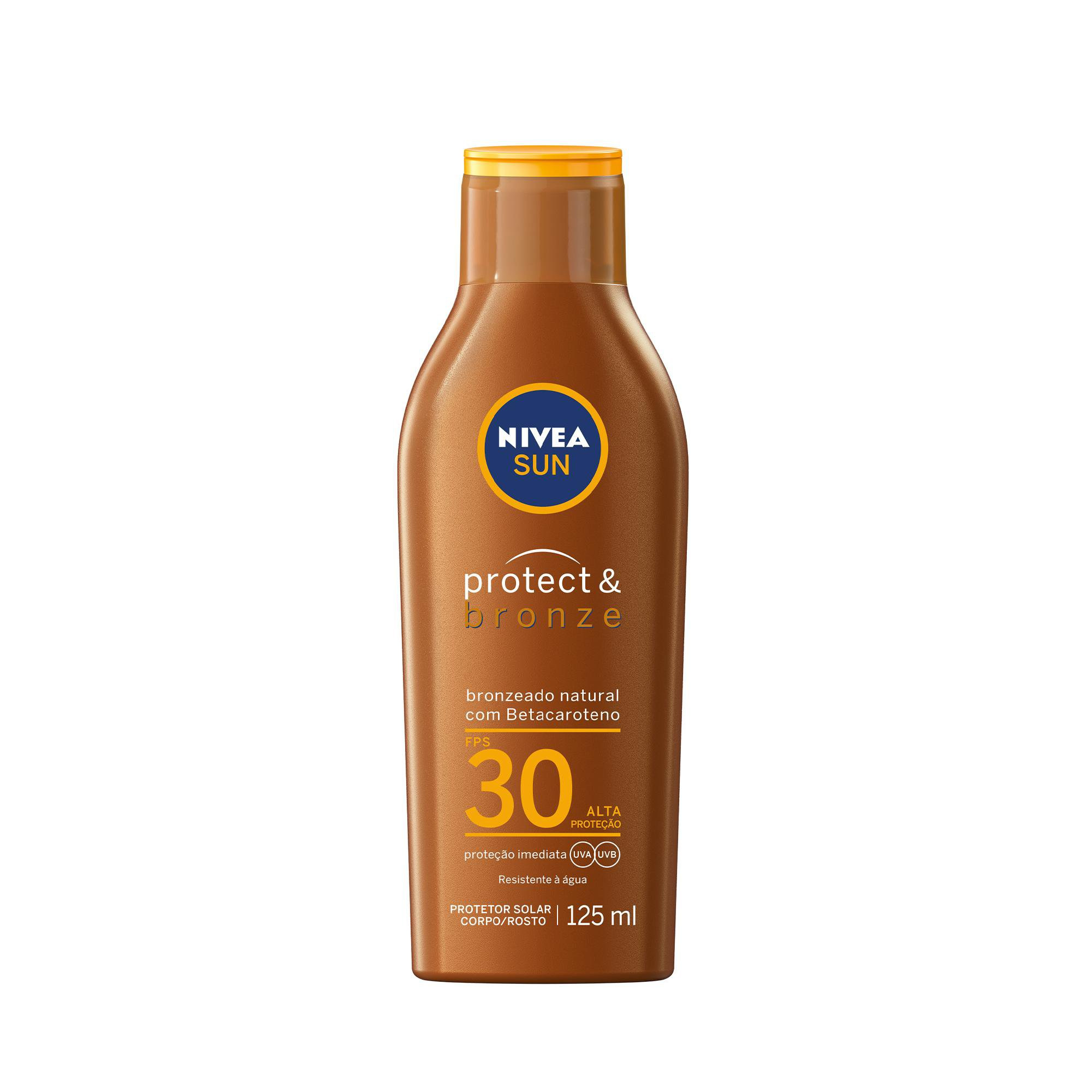 Protetor Solar Nivea Sun Protect & Bronze FPS30 125ml — Nivea | Farmácia Resyla