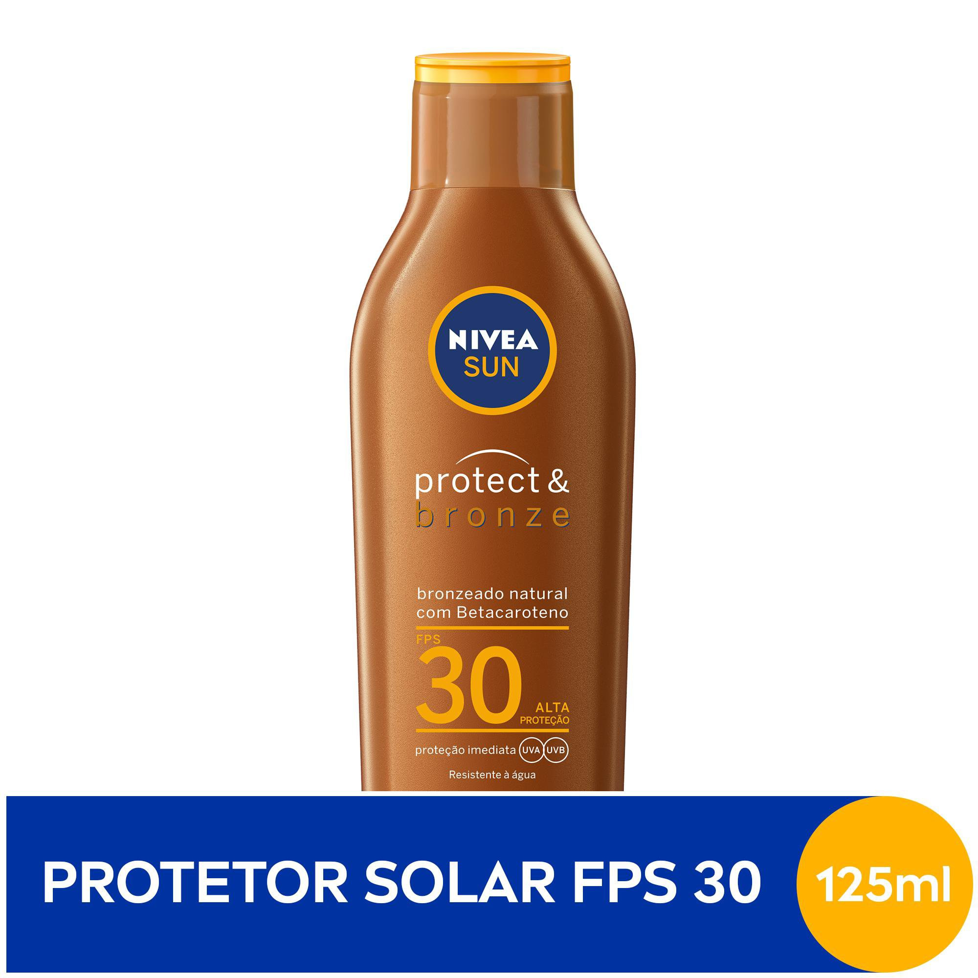 Protetor Solar Nivea Sun Protect & Bronze FPS30 125ml — imagem 2 | Farmácia Resyla