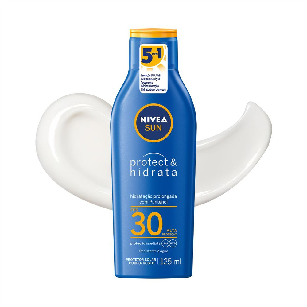 Protetor Solar Nivea Sun Protect & Hidrata FPS30 125ml — Nivea | Farmácia Resyla
