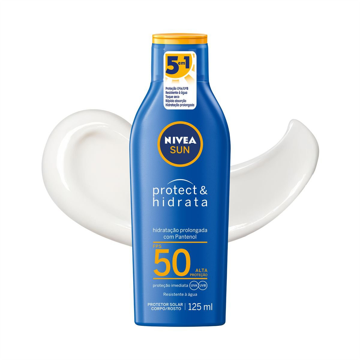 Protetor Solar Nivea Sun Protect & Hidrata FPS50 125ml — Nivea | Farmácia Resyla