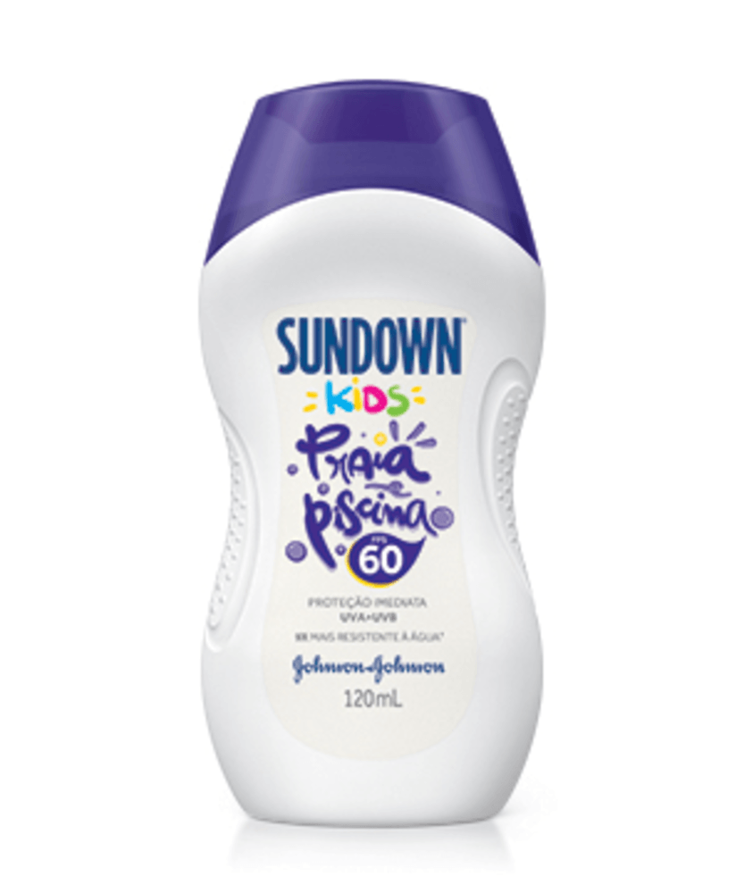 Protetor Solar Sundown Kids Praia e Piscina FPS60 120ml — Sundown | Farmácia Resyla