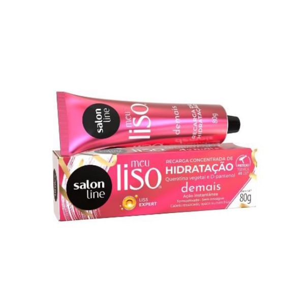 Recarga Salon Line Meu Liso Hidratação Demais 80g — Salon Line | Farmácia Resyla