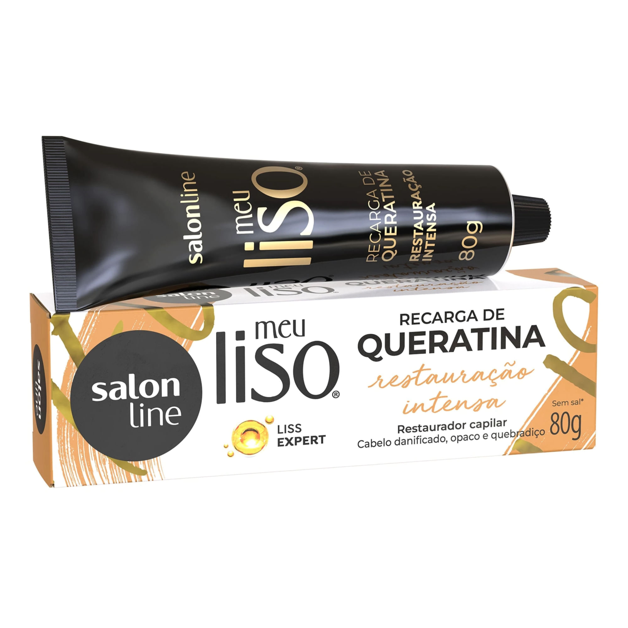 Recarga Salon Line Meu Liso Queratina Restauração 80g — Salon Line | Farmácia Resyla