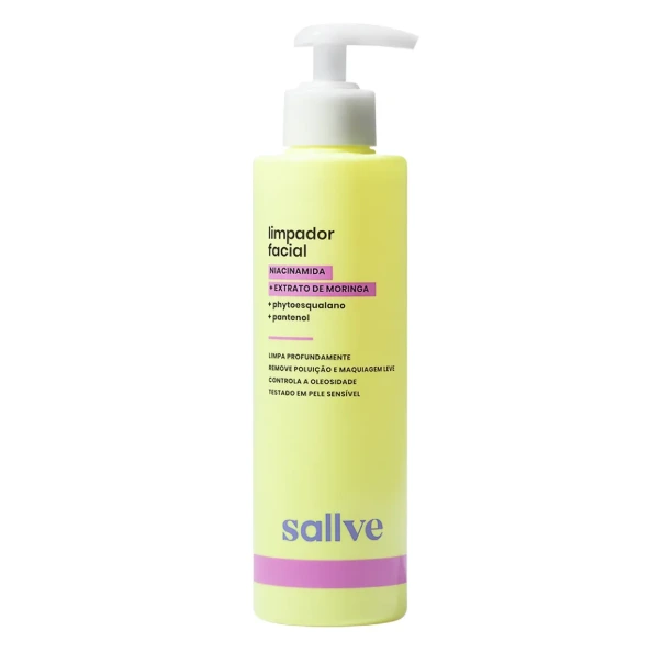 Gel Espuma de Limpeza Facial Sallve 300ml — Sallve | Farmácia Resyla