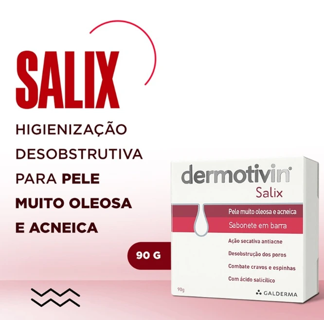 Sabonete Dermotivin Salix 90g — imagem 2 | Farmácia Resyla