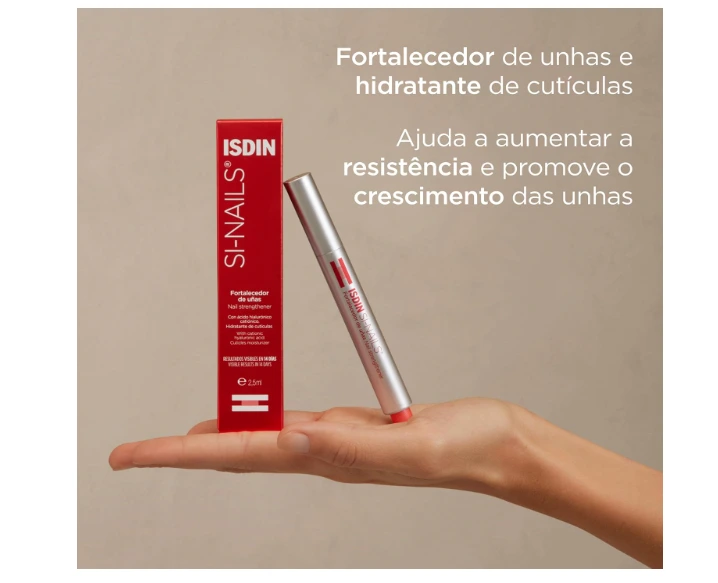 Caneta Fortalecedora de Unhas Frágeis Si-Nails ISDIN 2,5ml — imagem 3 | Farmácia Resyla