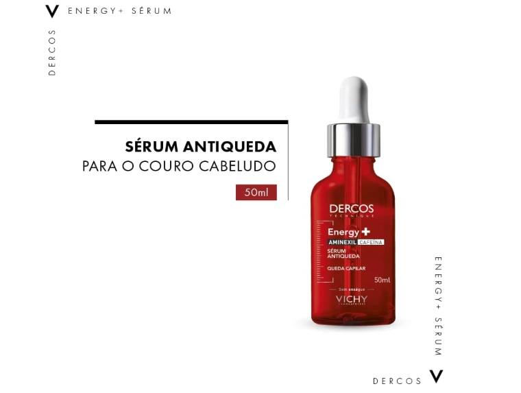 Sérum Capilar Antiqueda Vichy Dercos Energy+ 50ml — imagem 3 | Farmácia Resyla