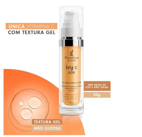 Gel Rejuvenescedor Facial Mantecorp Ivy C Aox 30g — imagem 2 | Farmácia Resyla