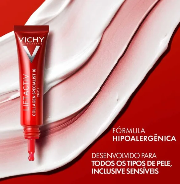 Creme para Contorno dos Olhos Vichy Liftactiv Colágeno Specialist 16 15ml — imagem 4 | Farmácia Resyla