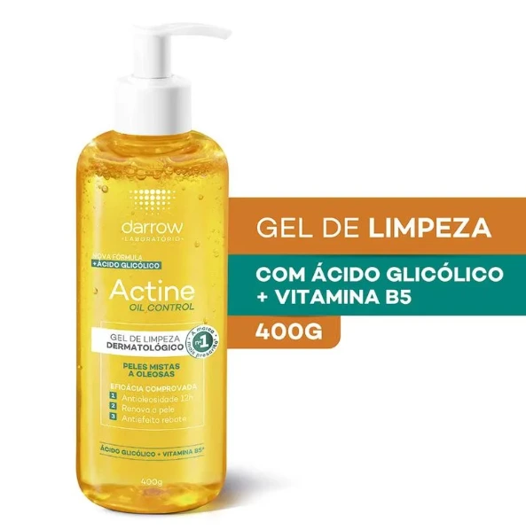 Gel De Limpeza Facial Darrow Actine Oil Control 400g — imagem 2 | Farmácia Resyla