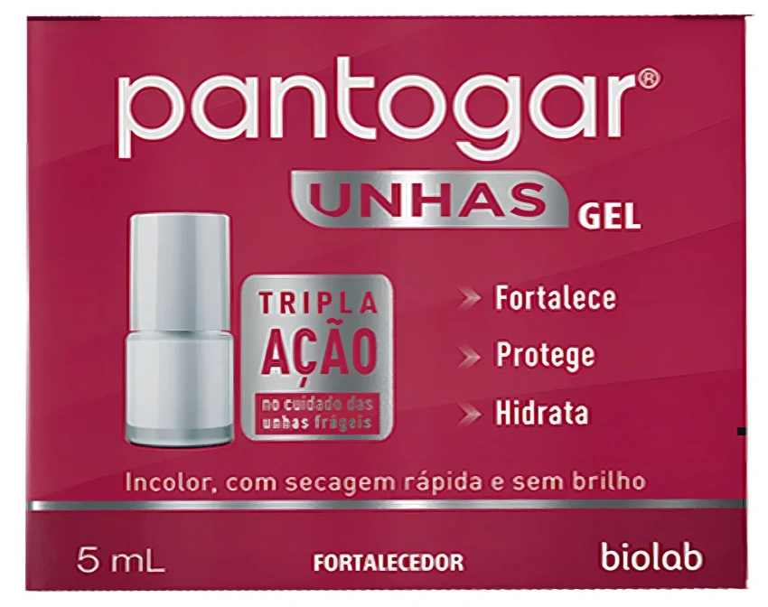 Gel Fortalecedor De Unhas Pantogar 5ml — imagem 2 | Farmácia Resyla