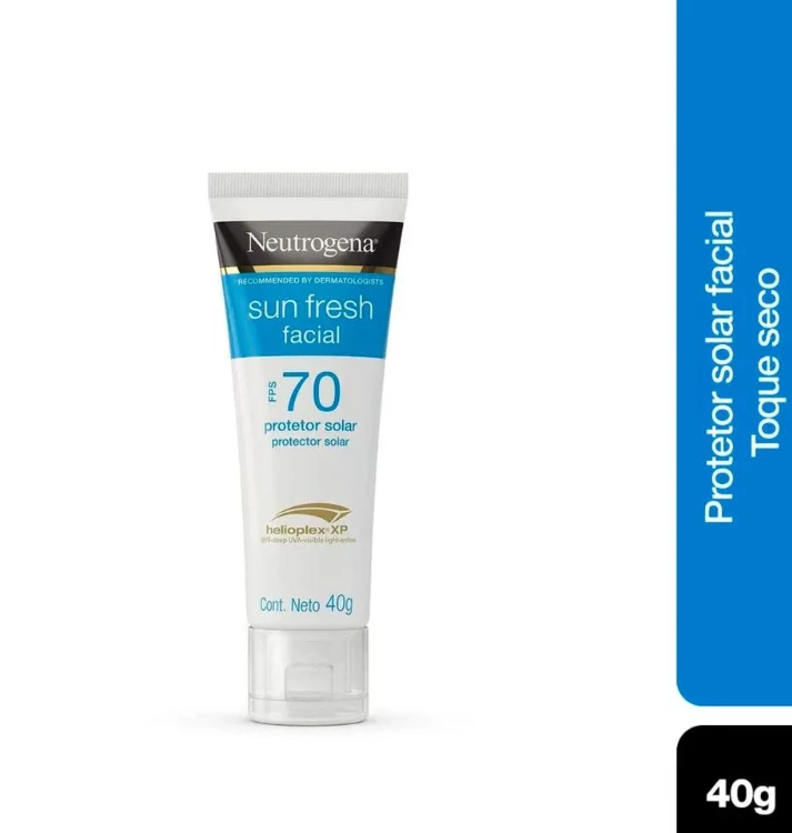 Neutrogena Sun Fresh Protetor Solar Facial Fps70 40g — imagem 4 | Farmácia Resyla