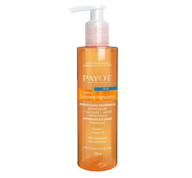 Sabonete Liquido Detox Vitamina C Payot 220ml — Payot | Farmácia Resyla